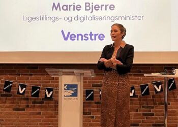 Minister Marie Bjerre. Foto: Niels Chr. Jakobsen.