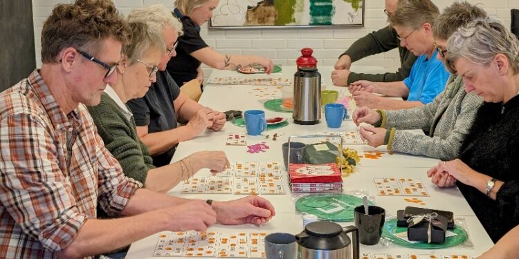 Der var dyb koncentration under de mange spil.