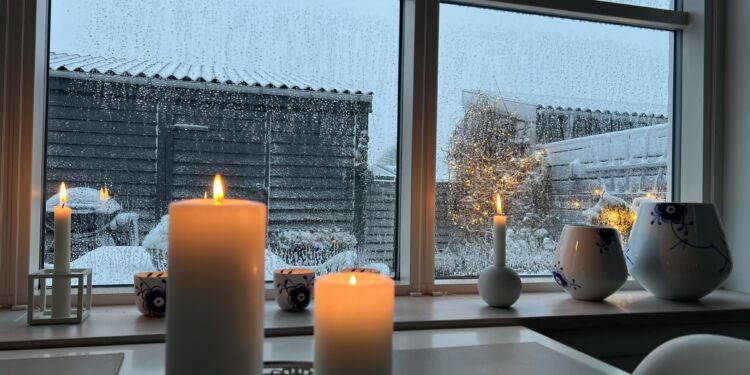 Hygge i varmen hjemme. Foto: Niels Skipper.