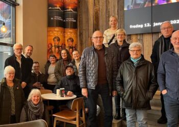 Medarbejderne hos Hirtshals Sogn i MovieHouse. Foto: Privat.