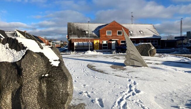 Den 1. februar åbner Min Købmand på torvet i Lendum. Foto: Palle W. Nielsen