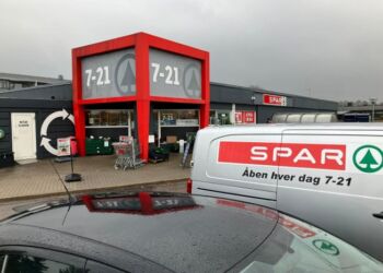 SPAR Hjørring på Nordens Allé. Foto: Palle W. Nielsen