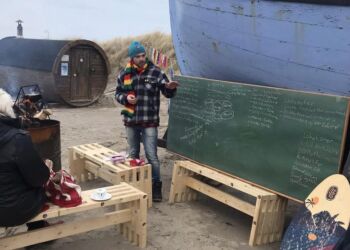 Idémand og ildsjæl Mads Halle Bruun er manden bag Artic Marley. Foto: Herdis Thomsen.