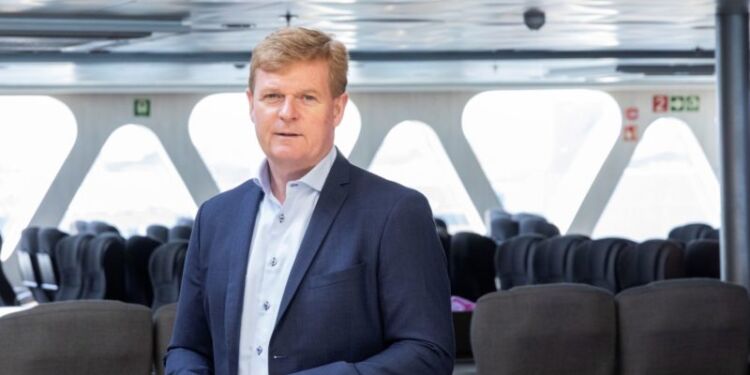Koncerndirektør Brian Thorsted Hansen. Foto: Fjord Line.