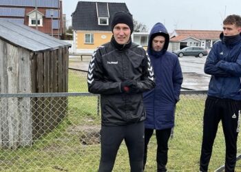 Martin Eriksen byder velkommen til den nye sæson hos Hirtshals Boldklub.
