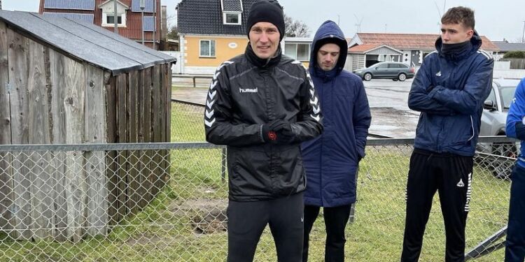 Martin Eriksen byder velkommen til den nye sæson hos Hirtshals Boldklub.