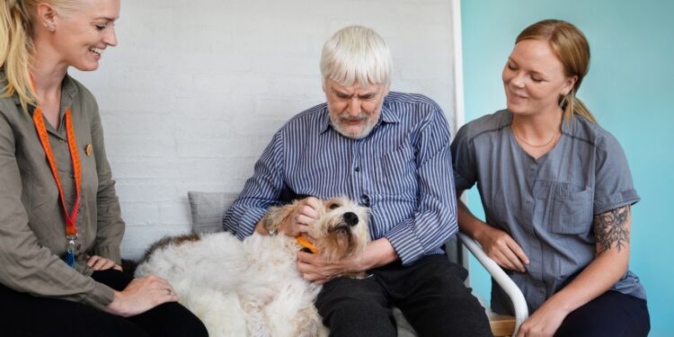 Foto: TrygFonden Besøgshunde.