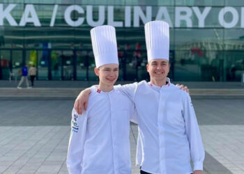 Anders og Lukas i Stuttgart. Foto: Abstrakt.