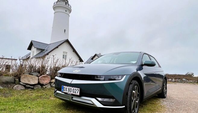 Hyundais elektriske Ioniq 5 fra Rørbæk Biler i Hjørring. Foto: Niels Skipper.