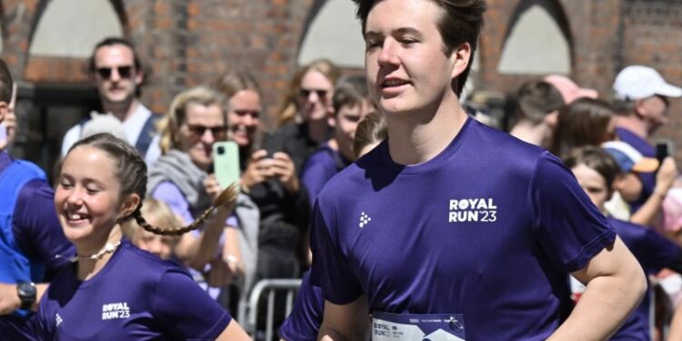 Kronprins Christian skal løbe Royal Run i Brønderslev. Foto: Royal Run.
