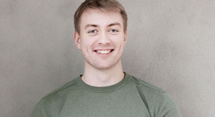 Konstruktørpraktikant, Peter Foged. Foto: Privat.