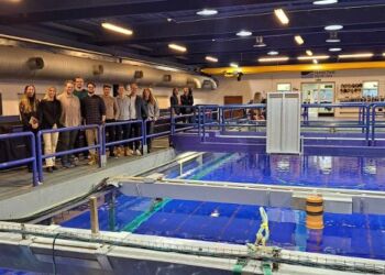 Foto: Flume Tank North Sea.