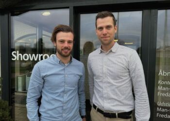 Kristian Ydesen og Jesper Ladefoged. Foto: Thermex Scandinavia A/S.