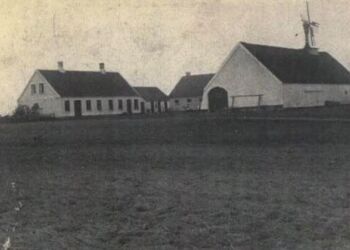 Nygård i Tversted omkring 1915. Ejet af Kren Baltsersen.