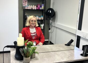 Gitte Lassen er på plads i Tversted med Salon Hårmagi. Foto: Palle W. Nielsen
