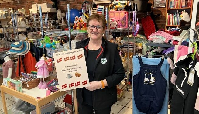 Dansk Folkehjælp Hjørring og Jette Videnkjær byder på fødselsdags kaffe og kage fredag den 1. marts. Foto: Palle W. Nielsen