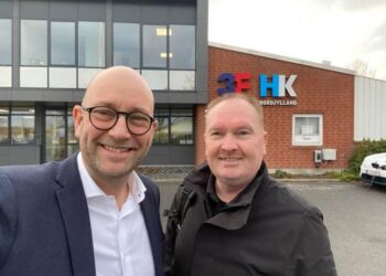 Rasmus Prehn  og Carsten Andersen. Foto: Privat.