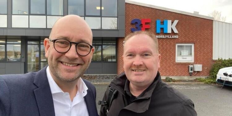 Rasmus Prehn  og Carsten Andersen. Foto: Privat.