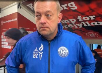 Cheftræner Bo Zinck fra Vendsyssel FF. Foto: TV2 Nord.