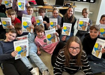 For første gang får børnene taletid, når der holdes Naturmøde i Hirtshals. Det sker med den officielle Børnenes Naturtale 2024. Foto: TV2 Nord.