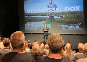 Socialdemokratiets 2. viceborgmester Thomas Klimek ved en debat under Vendsyssel:DOX 2024. Foto: Arkiv.