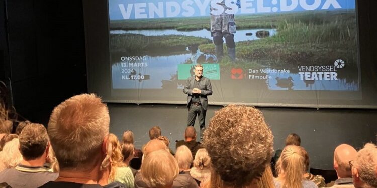 Socialdemokratiets 2. viceborgmester Thomas Klimek ved en debat under Vendsyssel:DOX 2024. Foto: Arkiv.