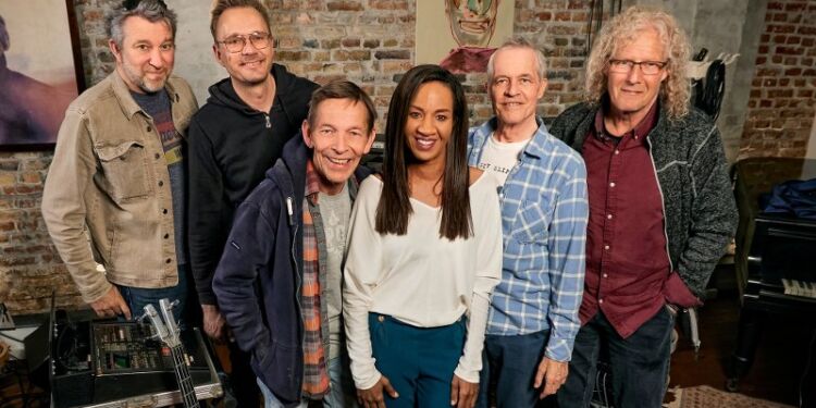 Danser med Drenge i øvelokalet 2023.