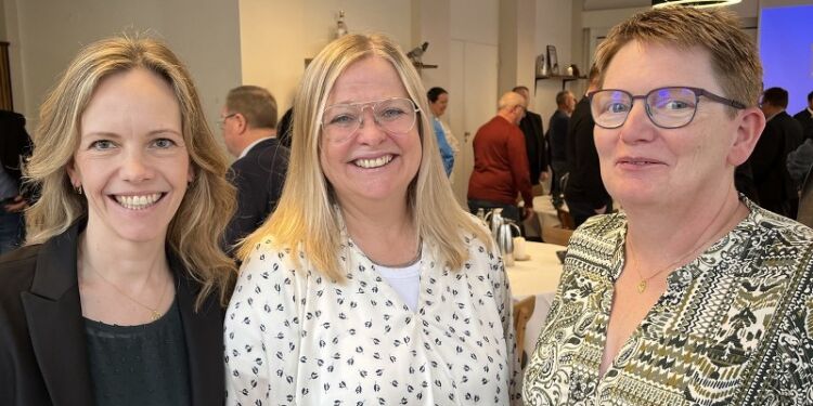 Nye i bestyrelsen: Fra venstre Gitte Sandlykke, Sarah Routledge og Bente Binderup. Foto: Erhverv Hjørring.