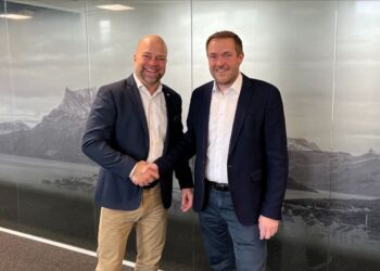 Lars Glinvad og Thomas Hjort. Foto: Privat.