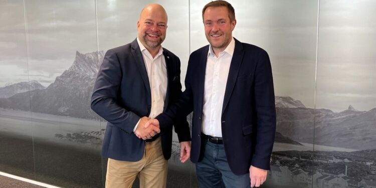 Lars Glinvad og Thomas Hjort. Foto: Privat.