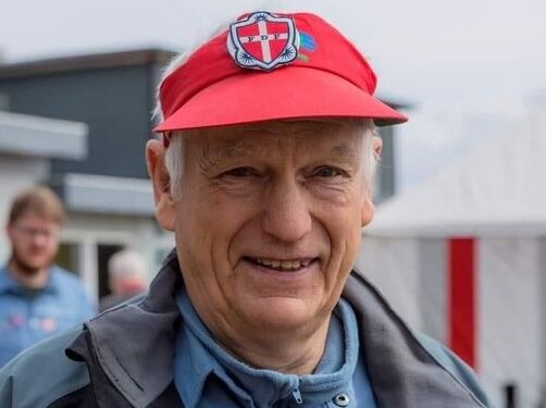 Knud Kähler Bilde blev 80 år. Privatfoto