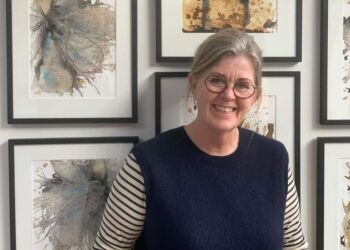 Billedkunstner Laila Pallisgaard. Foto: Arkiv.