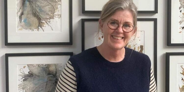 Billedkunstner Laila Pallisgaard. Foto: Arkiv.