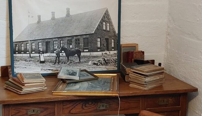 Skolen med mere i Lendum. Arkivfoto