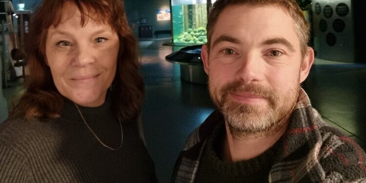 Sylvia Berglund og Mads Halle Bruun. Foto: Privat.