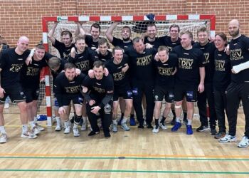 Sejrsglæde hos Tornby IF Håndbold. Foto: Niels Chr. Jakobsen.