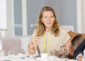 ”Jeg kan se flere KA Pleje-aftryk i regeringens ældreudspil, og det er positivt. Vi glæder os over, at selvbestemmelse understreges som noget helt centralt i fremtidens ældrepleje," sagde Vibeke Haaning på KA Plejes generalforsamling. Foto: Lars Salomonsen.