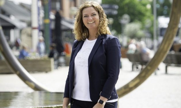 Betina D. Jensen er byrådskandidat for Venstre og tidligere formand for det nu nedlagte Hjørring Handel. Foto: Arkiv.