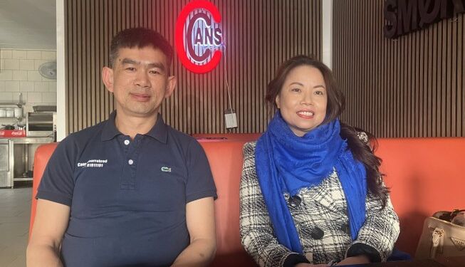 Thi Thu Thao Tran og Can Pham åbner den 18. april Cans Smørrebrød & Grill i Hjørring. Foto: Palle W. Nielsen