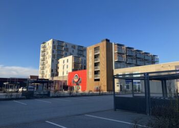 Central Park Living midt i Hjørring ventes klar til udlejning om få måneder. Foto: Palle W. Nielsen