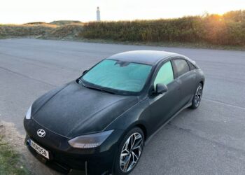 Frost onsdag morgen ved Fyrklit. Foto: Niels Skipper.