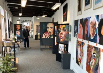 Galleri Matique er en ny smuk blomst i en stor buket af spændende kunstgallerier i Hjørring Kommune. Foto: Palle W. Nielsen