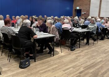 Tidligere arrangement med Hirtshals Husmoderforening. Foto: Lene Ø. Pedersen.