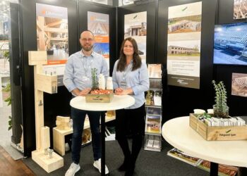 Salgsleder Jacob Trolle og projektingeniør Camilla Morville Severinsen fra Lilleheden A/S.