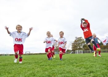 Sindal IF Fodbold er en ud af cirka 2.500 klubber og foreninger, der har en sponsoraftale og dermed nyder godt af støtte fra OK. Foto: OK.