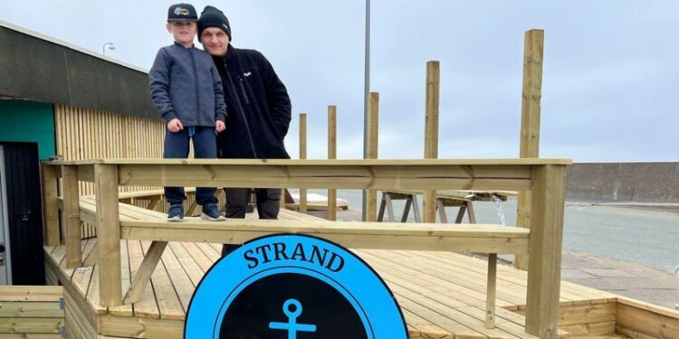 Victor Vendelbo fik forleden en hjælpende hånd af Villads. Foto: Niels Skipper.