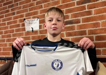 Kampens spiller blev Nikolaj Nittegaard. Foto: HB.