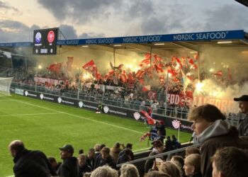 AaB lyser på søndag atter op på Nord Energi Arena i Hjørring. Arkivfoto: Palle W. Nielsen