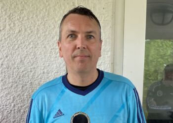 Kampjubilar Teddy Borrisholt Sørensen hos BTI Fodbold. Foto: BTI.