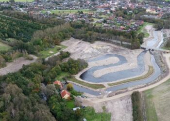 Bindslev Gl. Elværk ved Uggerby Å. Foto: Hjørring Kommune.
